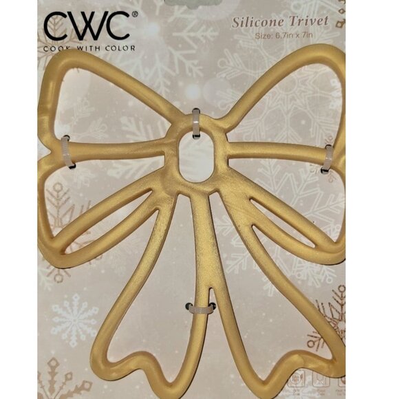 cwc Other - CWC Silicone Bow Trivet 6.7” x 7”